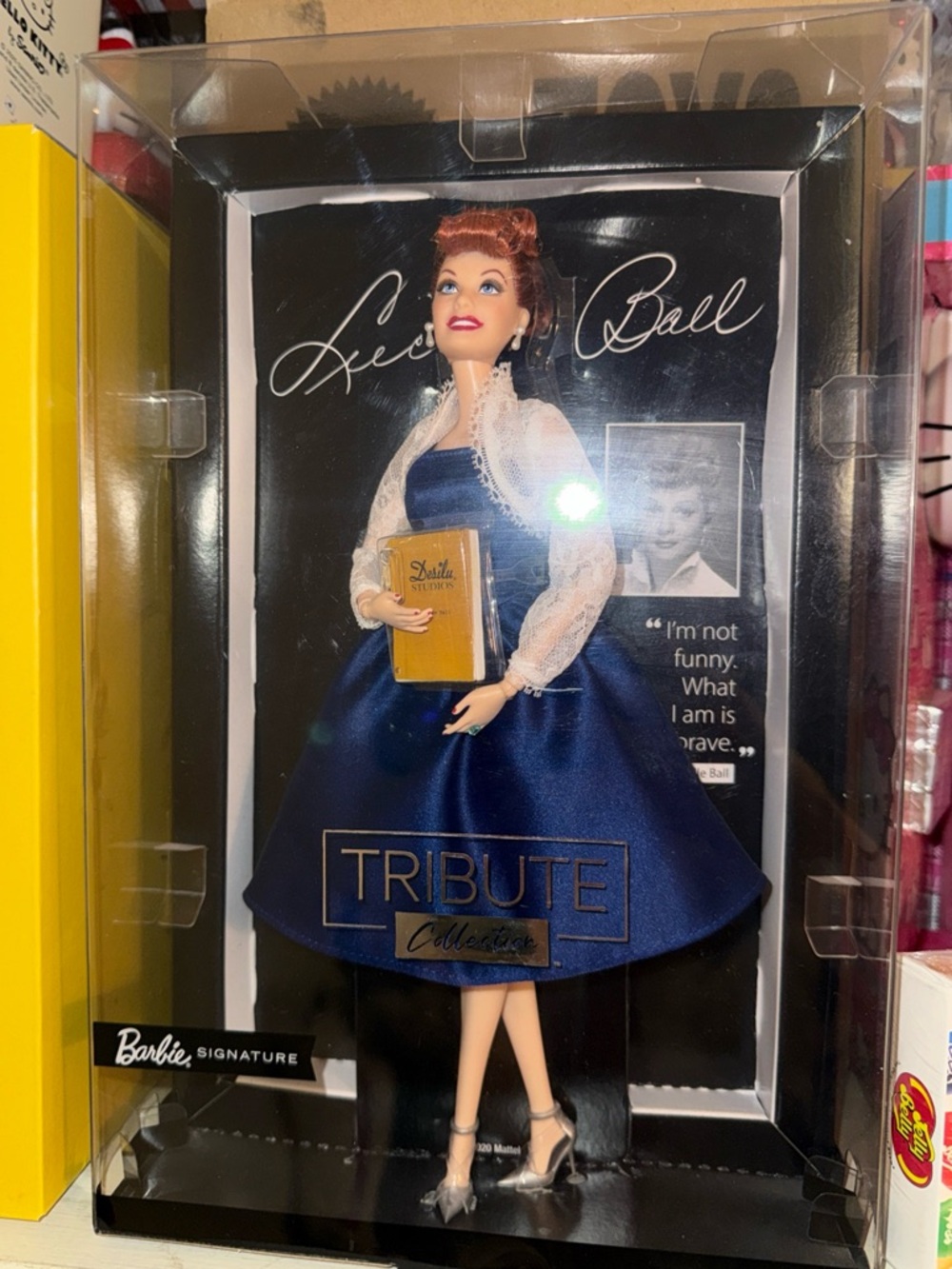 Lucille Ball Barbie Doll Tribute Collection I Love Lucy Barbie Signature NIB